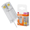 LED žárovka G4 0,6W = 5W 55lm 2700K teplá 12V 320° LED PIN Osram