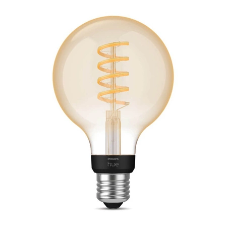 LED Globe E27 G95 7W CCT PHILIPS HUE White & Ambiance Filament Bluetooth Zigbee žárovka