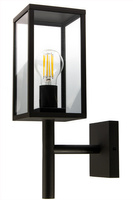 Zahradní nástěnná lampa Malmo Mount E27 grafitová fasádní lampa - GOLDLUX (Polux)