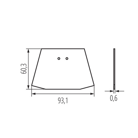 Kryt pro trubicové svítidlo AMPLINE LED White KANLUX