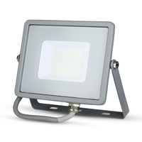Reflektor LED 30W 2400lm 3000K IP65 šedý čip Samsung VT-30-G V-TAC