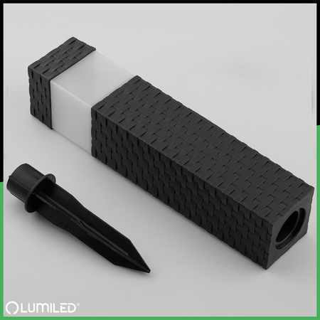 Solární LED lampa snímač soumraku IP44, 4000K PASCAL LUMILED