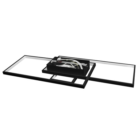 LED lustrová stropní lampa 90W CCT GALAXIS VELA černá + dálkové ovládání