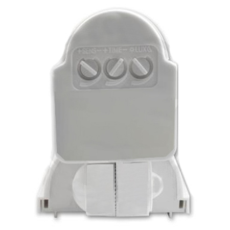 PIR venkovní detektor pohybu IP44 Bílý