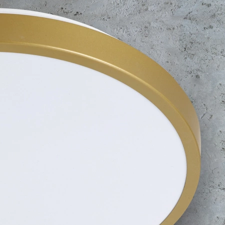 LED stropní přisazené svítidlo KERN 15W 4000K 30cm zlatá