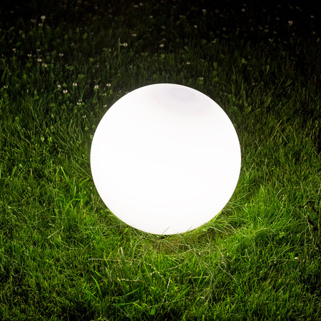 Zahradní lampa Sphere Outdoor E27 White IP65 Argento Sanico Goldlux