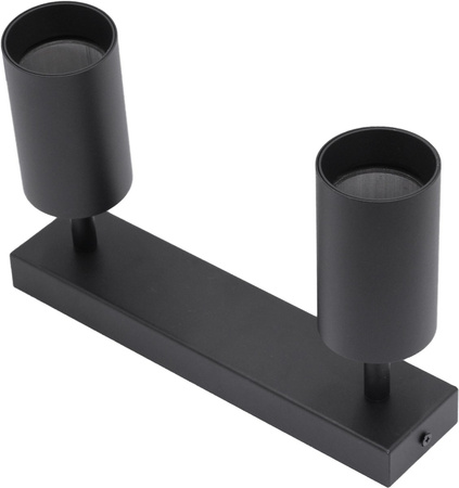 Stropní svítidlo QUALIS SPOT Reflektor Halogenové svítidlo 2xGU10 Black