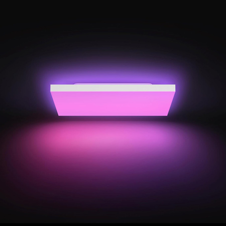LED panel Stropní svítidlo pro povrchovou montáž 60x60 cm 67W 4850lm IP20 Bílá a barevná Ambiance RGB + TW White Smart SMART Zigbee Bluetooth Datura Philips HUE