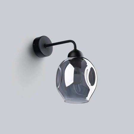 Nástěnné svítidlo FILLAN 1 E27 černé Moderní SOLLUX