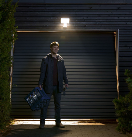 Reflektor LED 10W 800lm 3000K IP65 Šedá LEDVANCE světlomet Endura