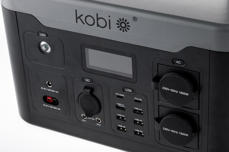 Energy Bank Powerbox Přenosná mobilní napájecí stanice 1800W Premium KOBI