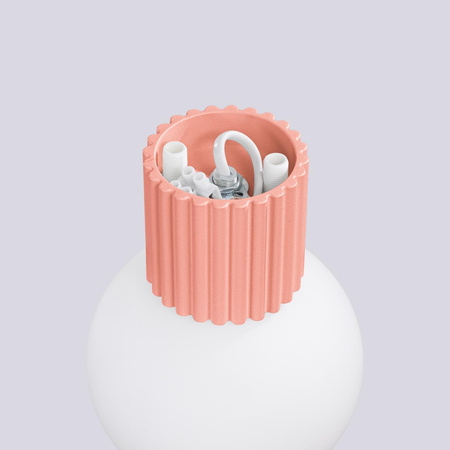 Koupelnové nástěnné svítidlo G9 Round Orange Modern Matte IP44 Halo Sollux