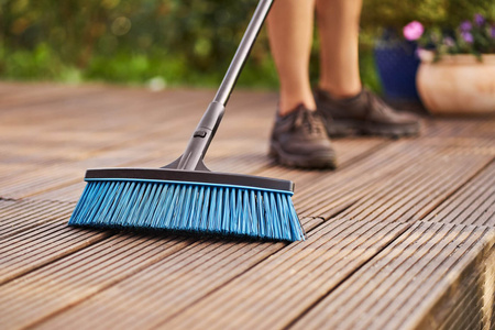 Zametací kartáč na ulice Široký zahradní smeták IDEAL PRO CELLFAST