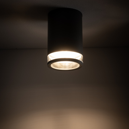 Plafond Oprawa Natrawkowa Sufitowa Lampa Ogrodowa Kinkiet E27 Graphite Vodotěsný IP44 ROCK PRO 10687 Nowodvorski