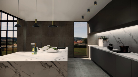 HERMANOS A 8103 Nowodvorski Black GU10 Pendant Steel Hight.130 cm Moderní