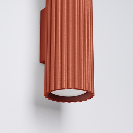 Nástěnné svítidlo Reflektor Tuba Spot 2x GU10 Ochre Red Carbon Deep Space SL.1655 Sollux