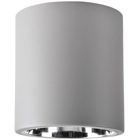 Přisazený JUPITER 17 E27 kovový kulatý šedý GOLDLUX (Polux)