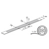 LED COB flexibilní pásek 10W/m 920lm/m 24V 3000K Warm CRI90 5m LCOB Kanlux