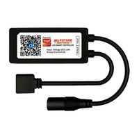 Ovladač pro RGB WiFi SMART TUYA LED pásky 6A 5-24V 72W 144W Black LVT