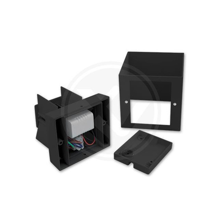 LED zahradní nástěnné svítidlo Venkovní fasádní svítidlo 2x3W 4000K Nastavitelné nahoru a dolů Černá