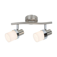 Bodové stropní svítidlo 2x E14 Chrome Classic Finian 5632 Rabalux