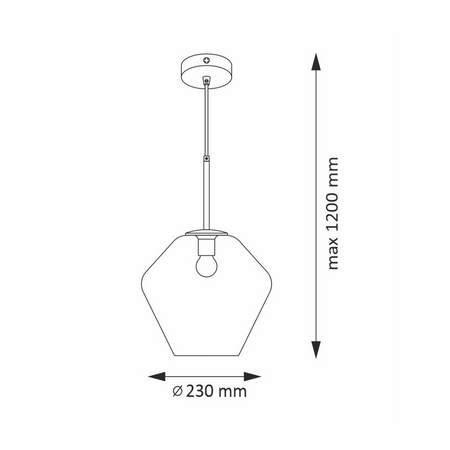 Sanico Goldlux E27 Gold Grea-s Dekorativní závěsné stropní svítidlo