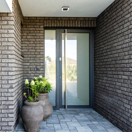 Plafond LED lampa 15W 1125lm 5000K Neutrální 120° IP65 IK07 Povrchová montáž Černá VIDEX