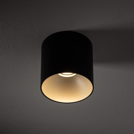 Přisazené svítidlo EYE TONE 8932 Nowodvorski Black GU10 Stropní trubice Aluminium Minimalist