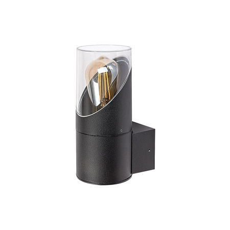 Zahradní lampa LED nástěnná lampa NOVIGRAD E27 IP54 Černá RABALUX