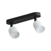 TOP BLACK/WHITE Pohyblivé stropní svítidlo pro povrchovou montáž Black/White Modern 2xGU10 6266 TK Lighting
