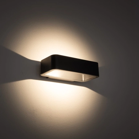 Zahradní lampa Nástěnná lampa MUNO LED 6776 IP54 6W 3000K Grafit Nowodvorski