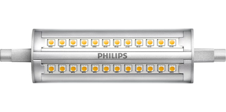 LED žárovka R7S 14W = 100W 1800lm 4000K Neutrální bila PHILIPS Stmívatelné