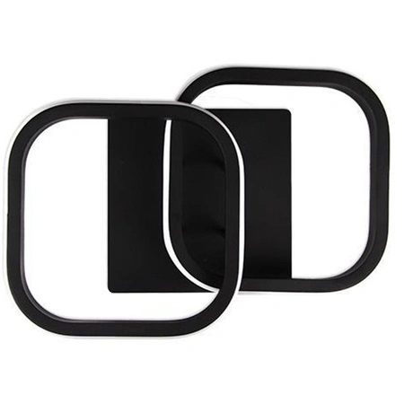 LED lustrové stropní svítidlo 16W NEBULA GEMINI Black