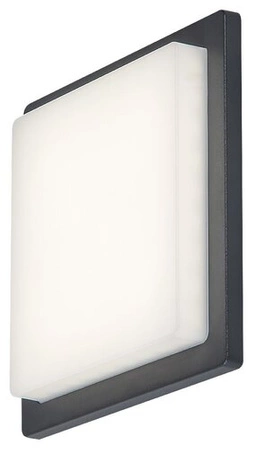 Zahradní lampa LED nástěnná lampa ONTARIO 8W 4000K IP65 čtvercová bílá antracitová RABALUX