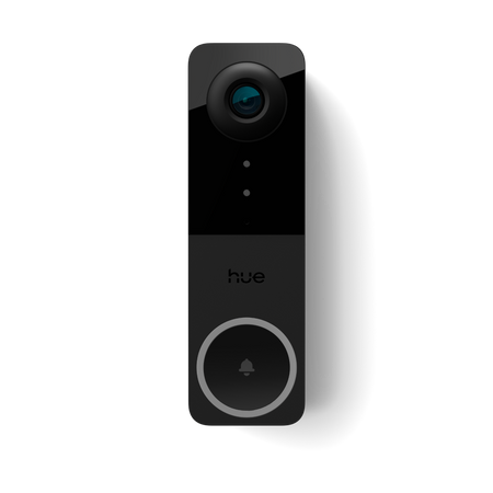 Chytrý videozvonek s 2K QHD 1440p CMOS kamerou černý SMART Zigbee WiFi zvonek Bezpečný Philips HUE