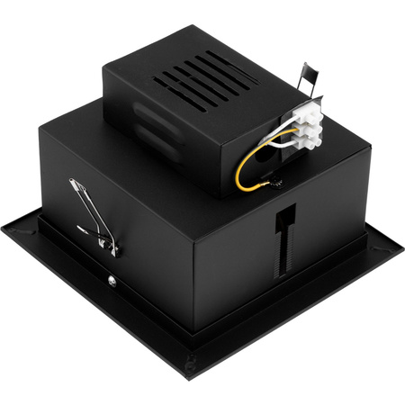 Halogenová Podhledové svítidlo GU10, ES111 Nastavitelná Čtvercová Černá CANIS LUMILED