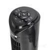 Sloupový ventilátor Trubkový cirkulátor vzduchu Stojanový ventilátor černý 45W Lisse 2 Windstar Kobi