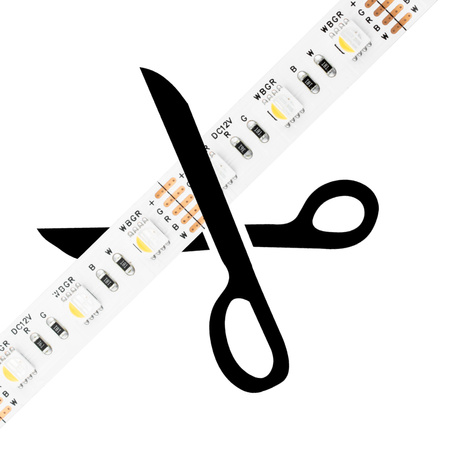 LED pásek 12V, 72W 300LED 5050 RGB + NB 12mm 5m LUMILED