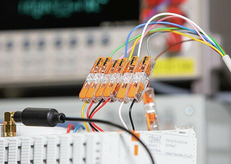 60x instalační konektor Rychlokonektor WAGO 221-2411 pro KABEL 2x0.2-4mm