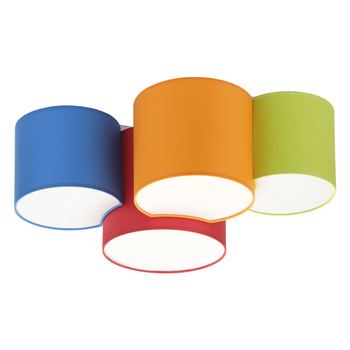 MONA KIDS Dětský plafon Multicoloured Modern 4xE27 3276 TK Lighting stropní svítidlo