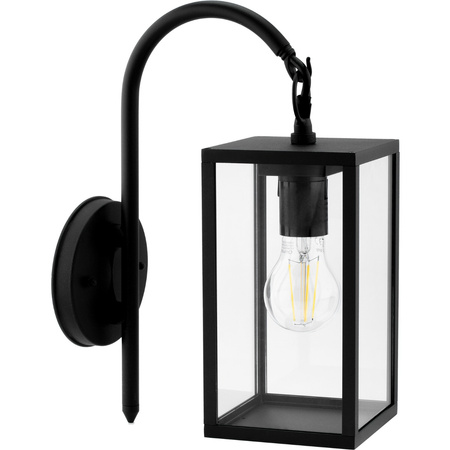 Zahradní nástěnné svítidlo Down Elevation Lamp Malmo E27 IP44 Grafit - GOLDLUX (Polux)