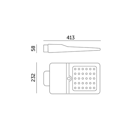 Solární LED průmyslové pouliční lampy 15W 1600lm 4000K neutrální s pohybovým a soumrakovým senzorem IP65 černá ulice Kobi