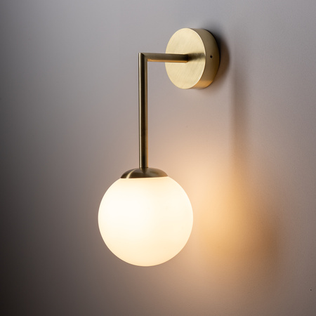 Nástěnné svítidlo Povrchová montáž G9 Zlatá Vodotěsná Koupelna IP44 Moderní AGAVE 10526 Nowodvorski