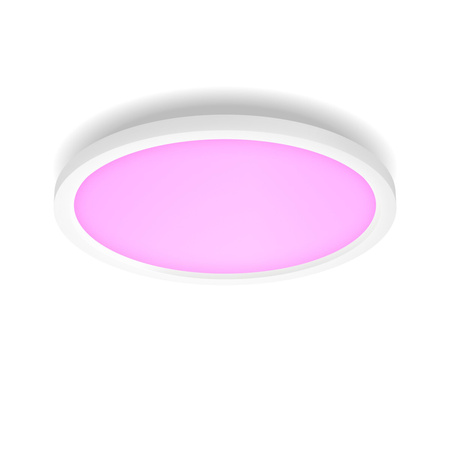 Plafond LED stropní svítidlo pro povrchovou montáž 40W 2850lm IP20 Bílá a barevná Ambiance RGB + TW White 39,5cm Smart SMART Zigbee Bluetooth Surimu Philips HUE
