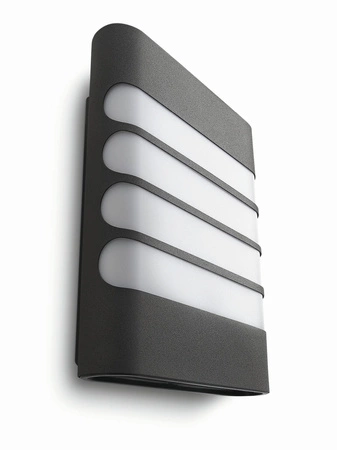 Zahradní lampa LED nástěnná lampa RACCOON myGarden 3W 2700K IP44 Antracit PHILIPS