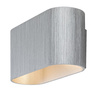 Nástěnné svítidlo G9 Silver Minimalist Kaunas 7025 Rabalux