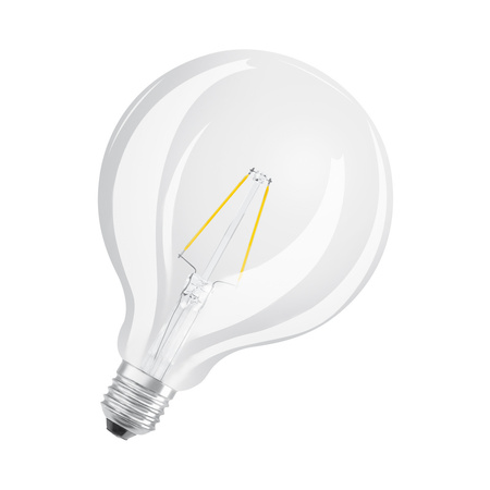LED žárovka G125 Sphere E27 2,5W = 25W 250lm 2700K Warm 300° Retrofit Filament CLASSIC Osram