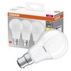 3x LED žárovka B22d A60 8.5W = 60W 806lm 2700K Teplá bílá 360° OSRAM