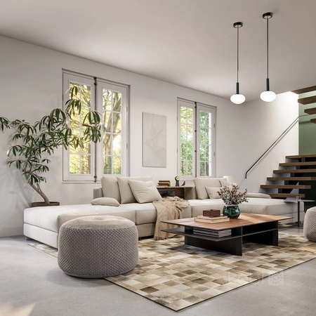 Dekorativní závěsné svítidlo s převisem G9 černé zlato Elegance Kobi