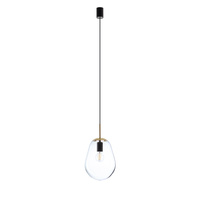 PEAR S 8673 Nowodvorski E27 Stropní závěsná lampa se skleněným stínidlem Moderní